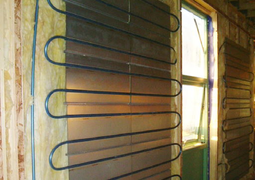 Wall heating